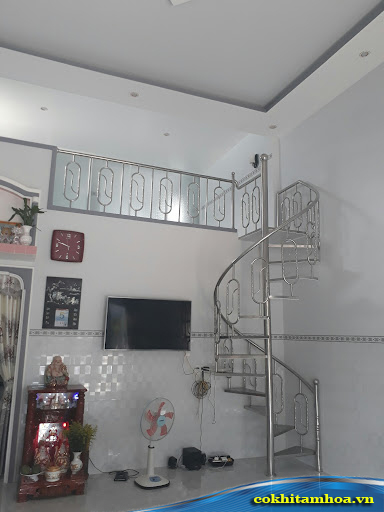 Gác lửng nên lựa chọn loại cầu thang này