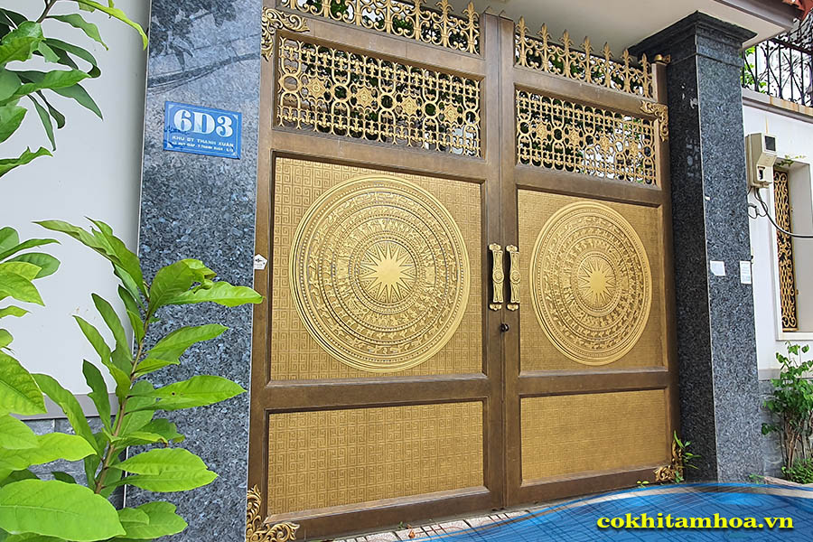 Cổng biệt thự phong cách tân cổ điển