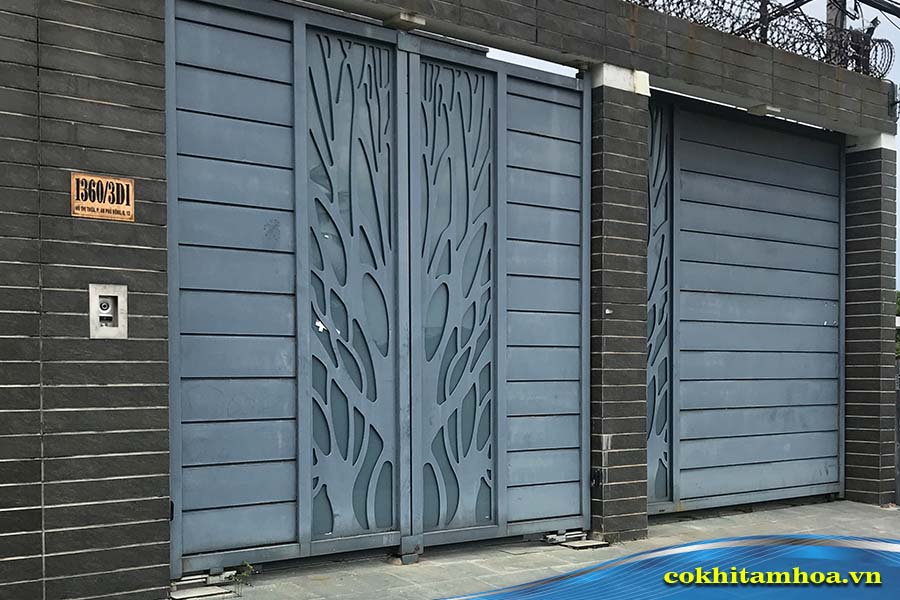 Công dụng chính của cửa cổng sắt 3 cánh