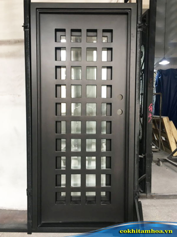 Cổng sắt 1 cánh đẹp cứng cáp và bền bỉ