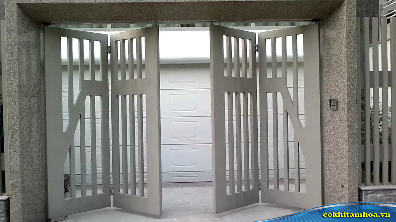 Cổng sắt tự động