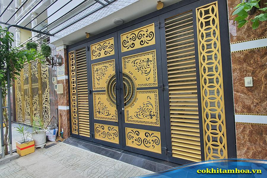 Hoa văn của cổng sắt CNC
