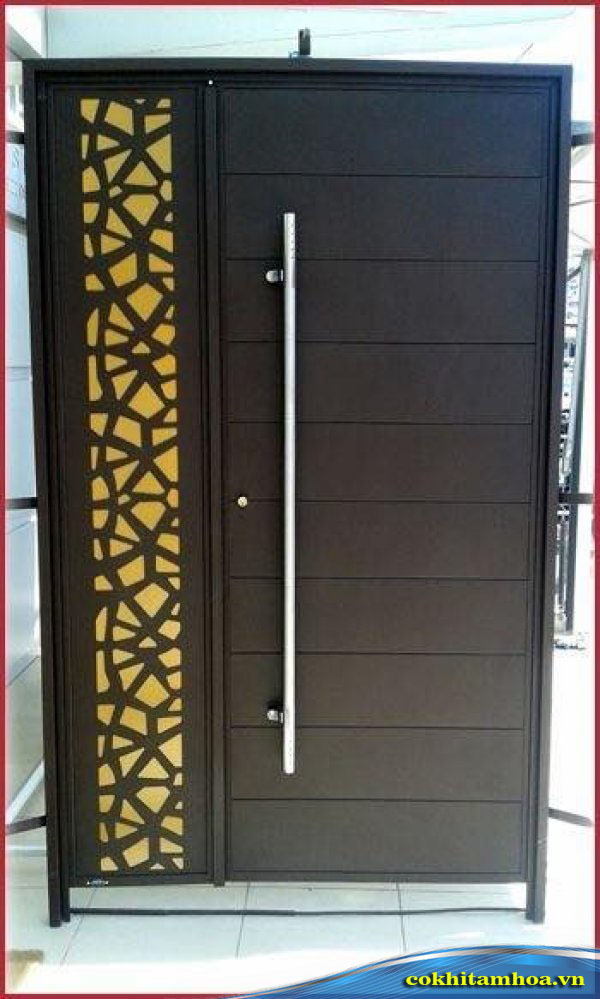 Khái niệm cổng sắt 1 cánh