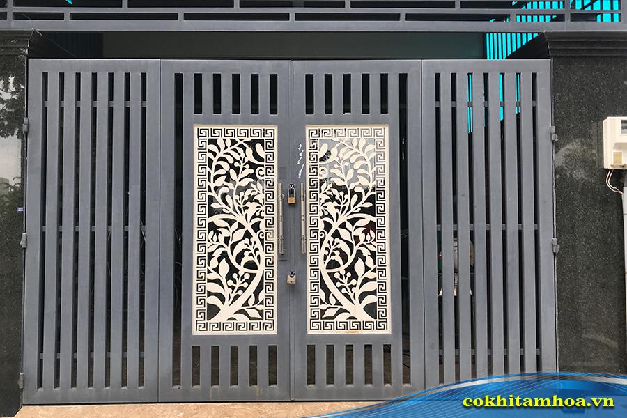 Khái niệm cổng sắt hộp