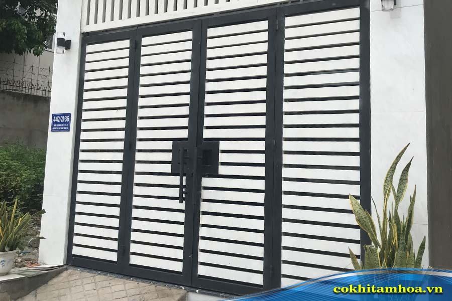 Lựa chọn kiểu dáng cửa cổng