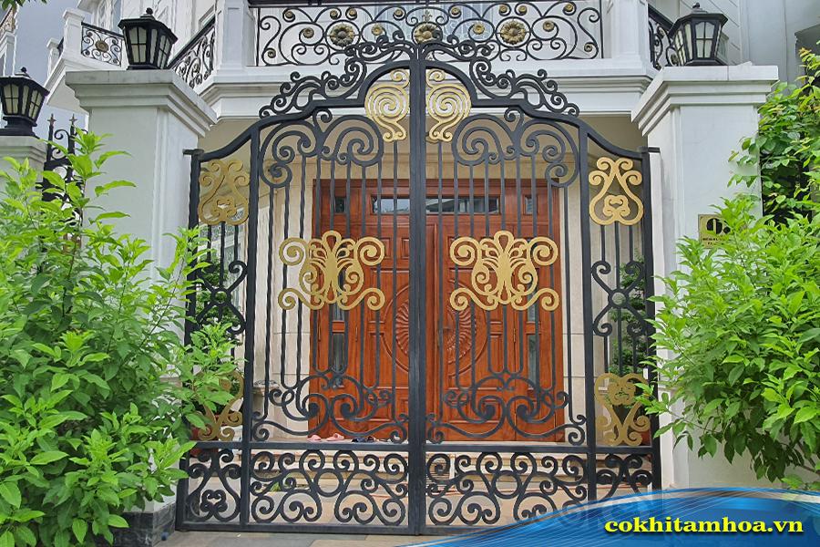 Mẫu cổng nhà cấp 4 đẹp