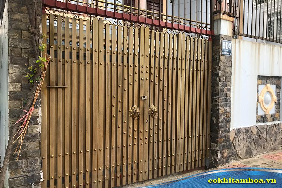 Tính toán kích thước cổng 4 cánh phù hợp