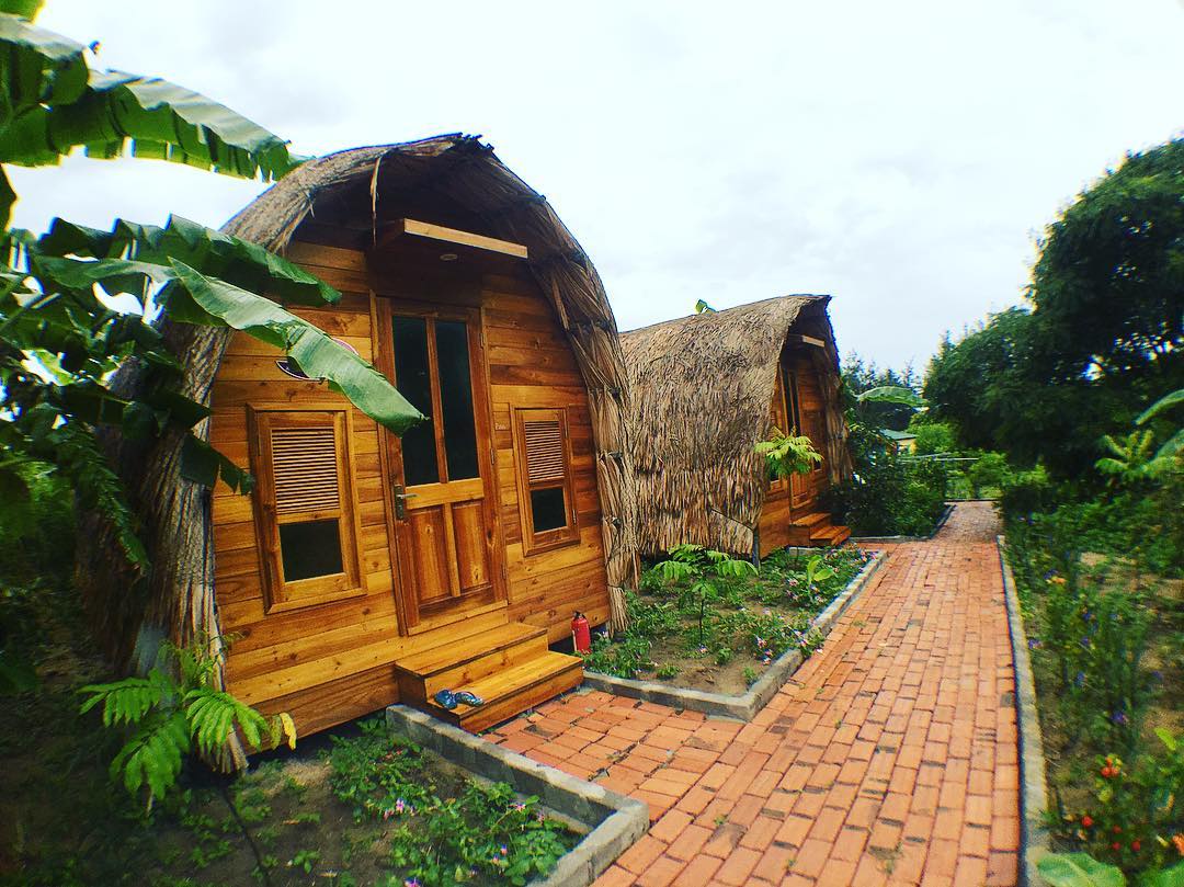 Hình 2: Nhà gỗ Homestay Cô Tô