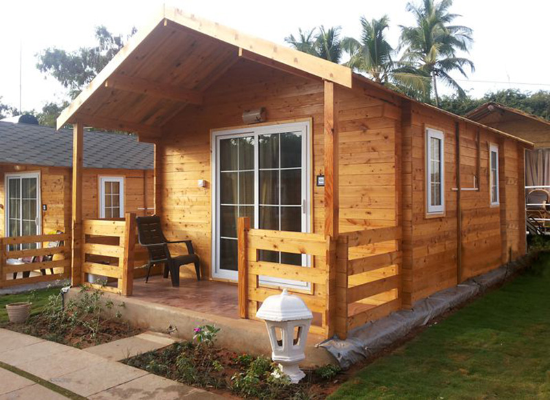Hình 3. Ngôi nhà gỗ mini tầng trệt