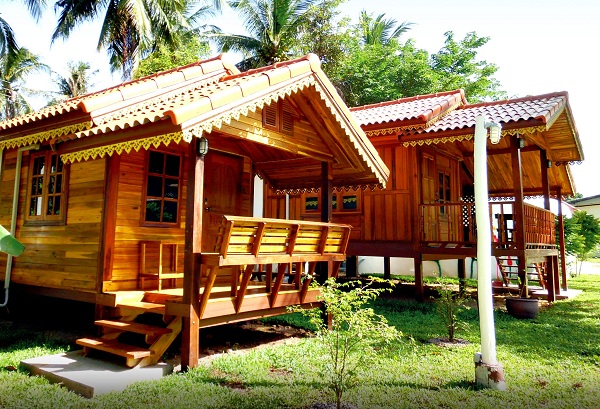 Hình 4. Ngôi nhà gỗ mini tầng trệt