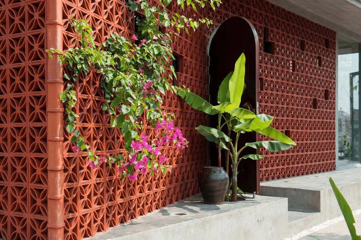 Mẫu gạch thông gió đất nung