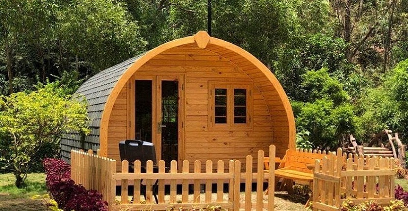 vận chuyển và lắp đặt nhà gỗ mini