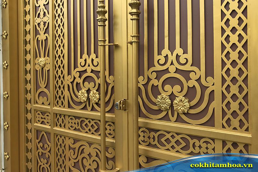 Mẫu cổng 2 cánh CNC có chất lượng tốt