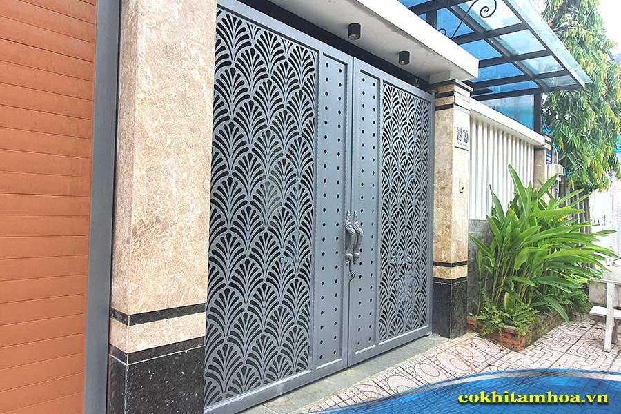 Mẫu cửa cổng CNC hiện đại